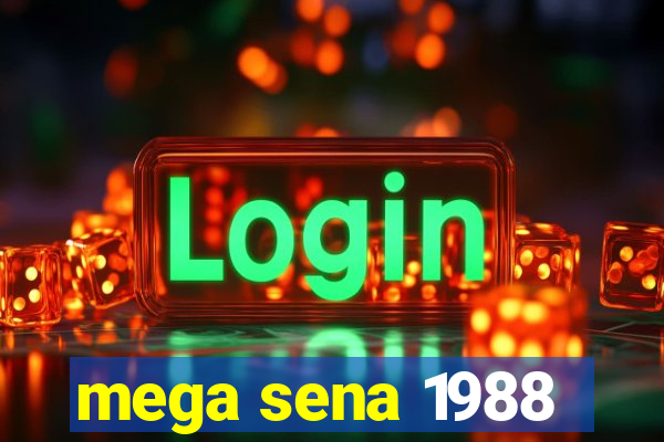 mega sena 1988